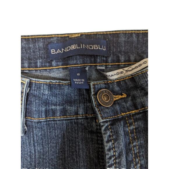 Women BandolinoBlu Mandie Classic Fit Jeans, Size 10 in Great Condition - Picture 3 of 8